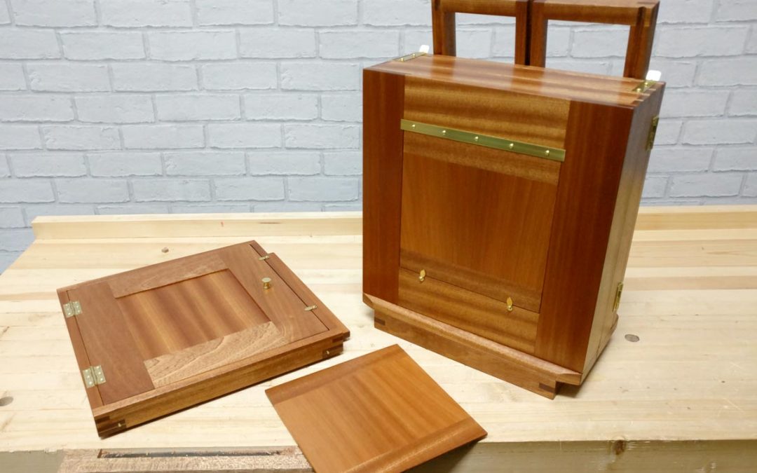10×8 Mahogany Wet Plate Camera