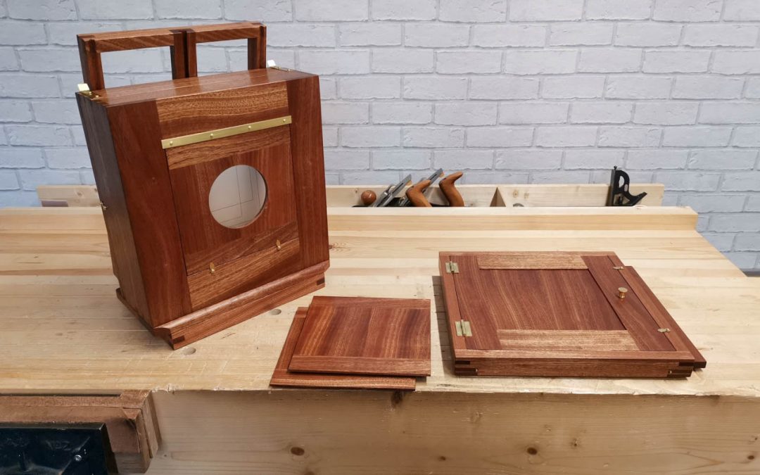10×8 Mahogany Wet Plate Camera