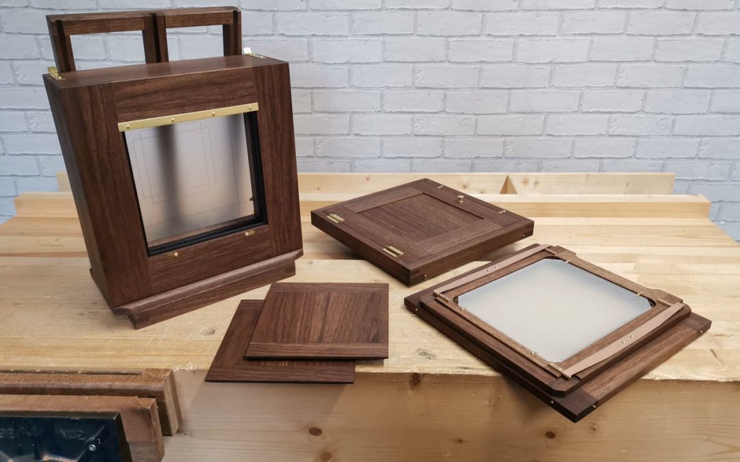 10×8 Walnut Wet Plate Camera