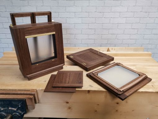 10×8 Walnut Wet Plate Camera