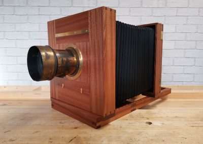 10×8 Tailboard Camera with Lens and Copal Lensboards