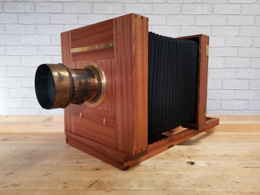 10×8 Tailboard Camera with Lens and Copal Lensboards