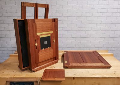 14×17 Tailboard Camera with Front Rise/Fall