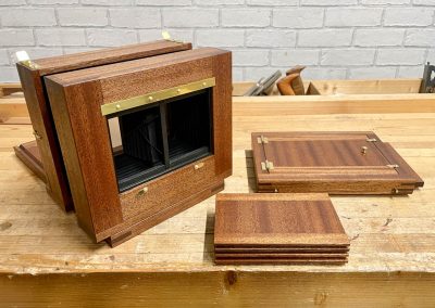 2023 – 5×7 Stereo Wet Plate Camera